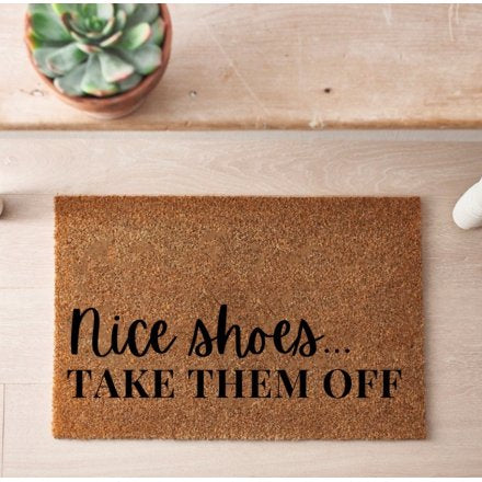 Nice Shoes Doormat