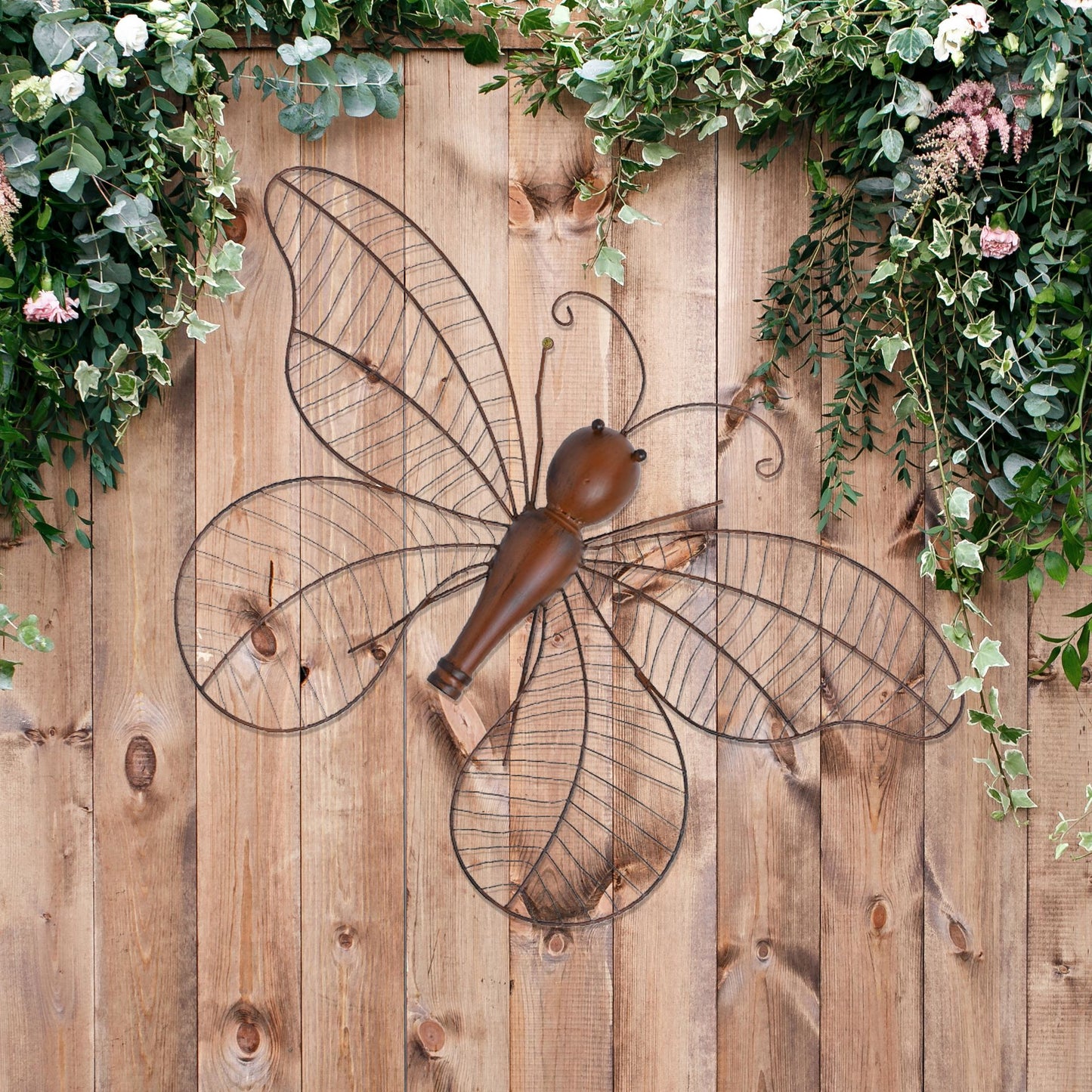Country Living Metal Wall Art - Large Butterly