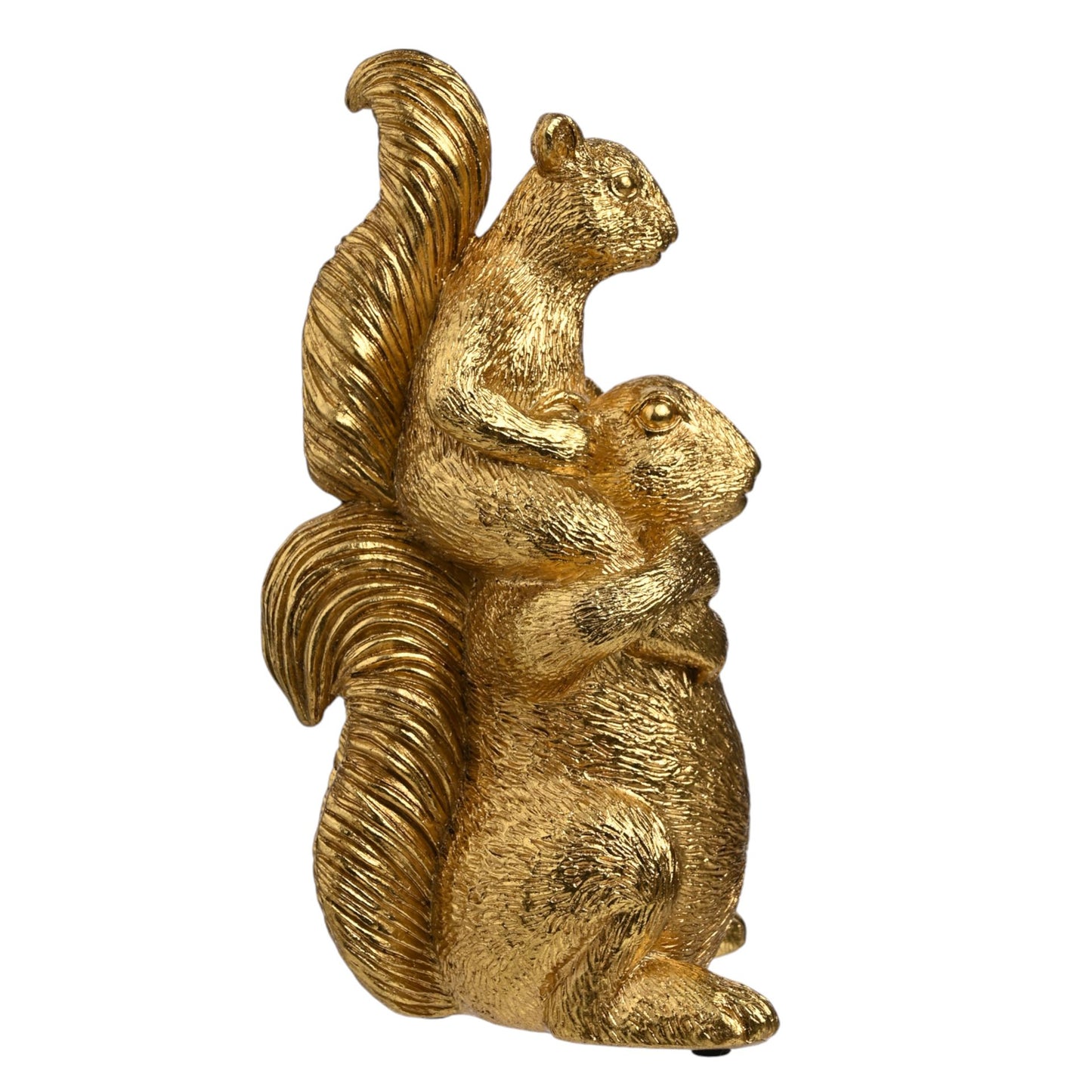 Hestia Gold Squirrels Figurine