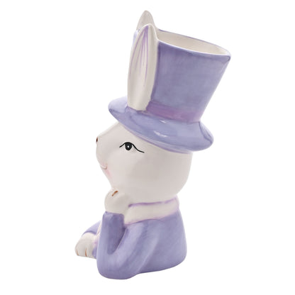 Bunny In Top Hat Planters - 3 Sizes Available