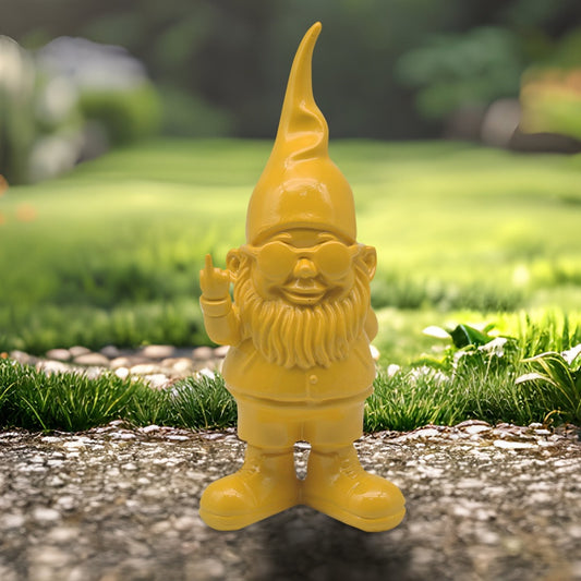 Gnomes Behaving Badly - Naughty Gnome - Yellow