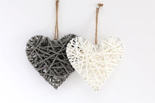 20cm Woven Heart