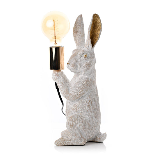 Hestia White Rabbit Table Lamp