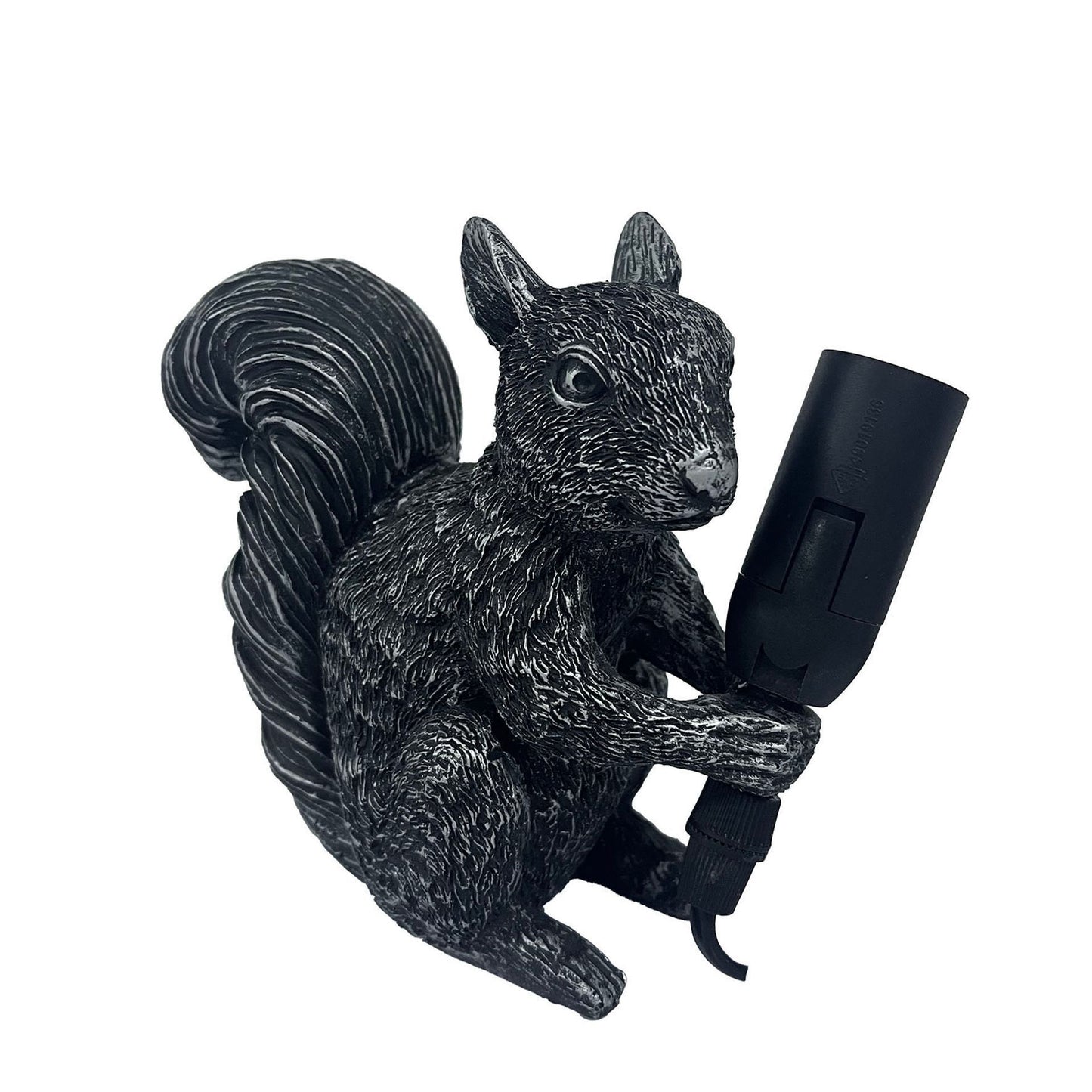 Hestia Black Squirrel Table Lamp