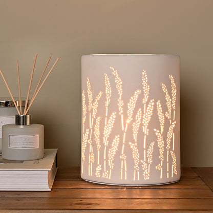 Hestia White Ceramic Table Lamp