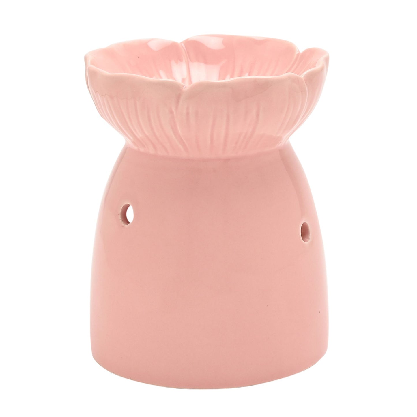 Hestia Pink Flower Wax Melt Holder