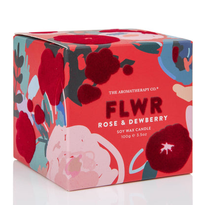 FLWR Candle - Rose and Dewberry