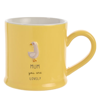 Love Life Embossed Mug - Mum