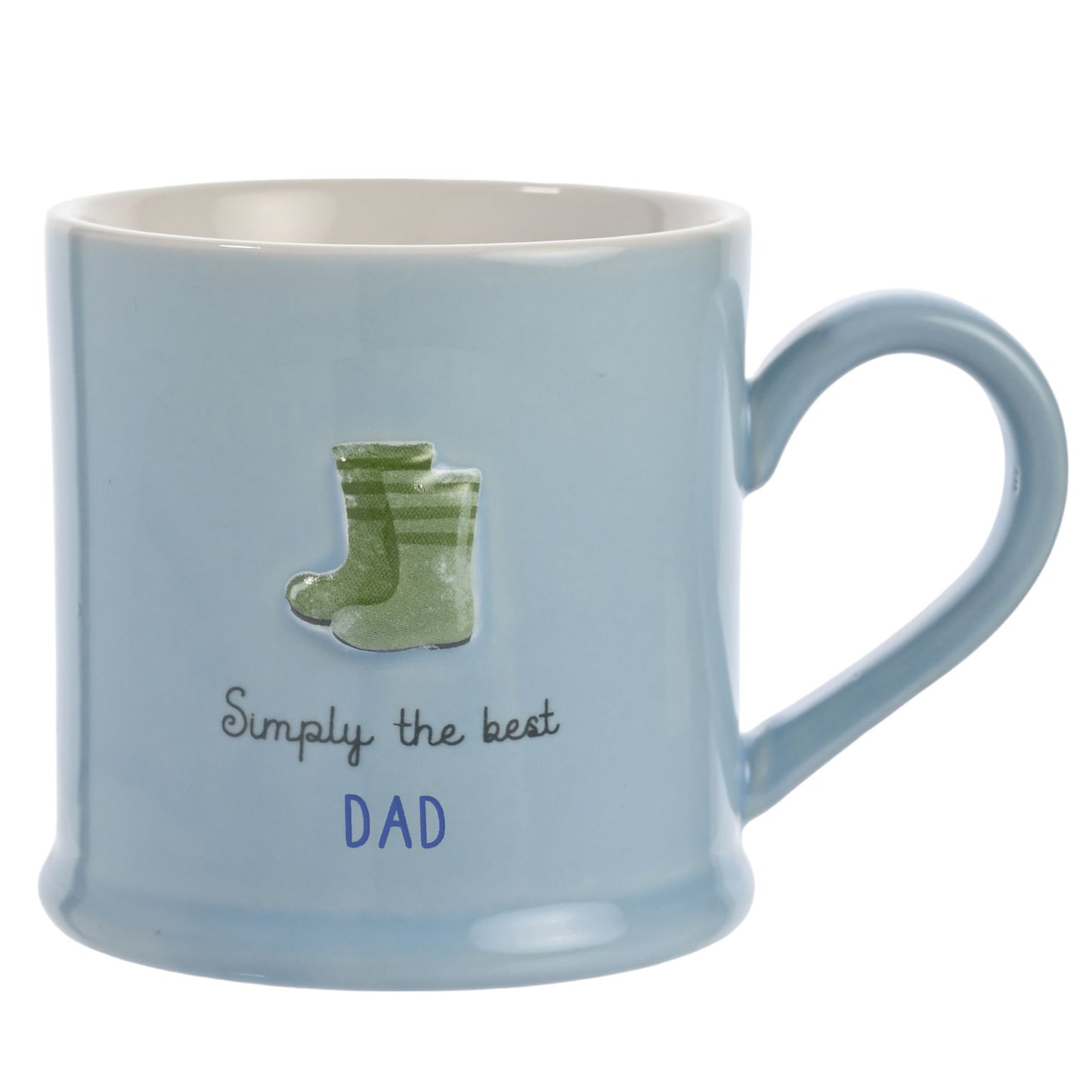 Love Life Embossed Mug - Dad