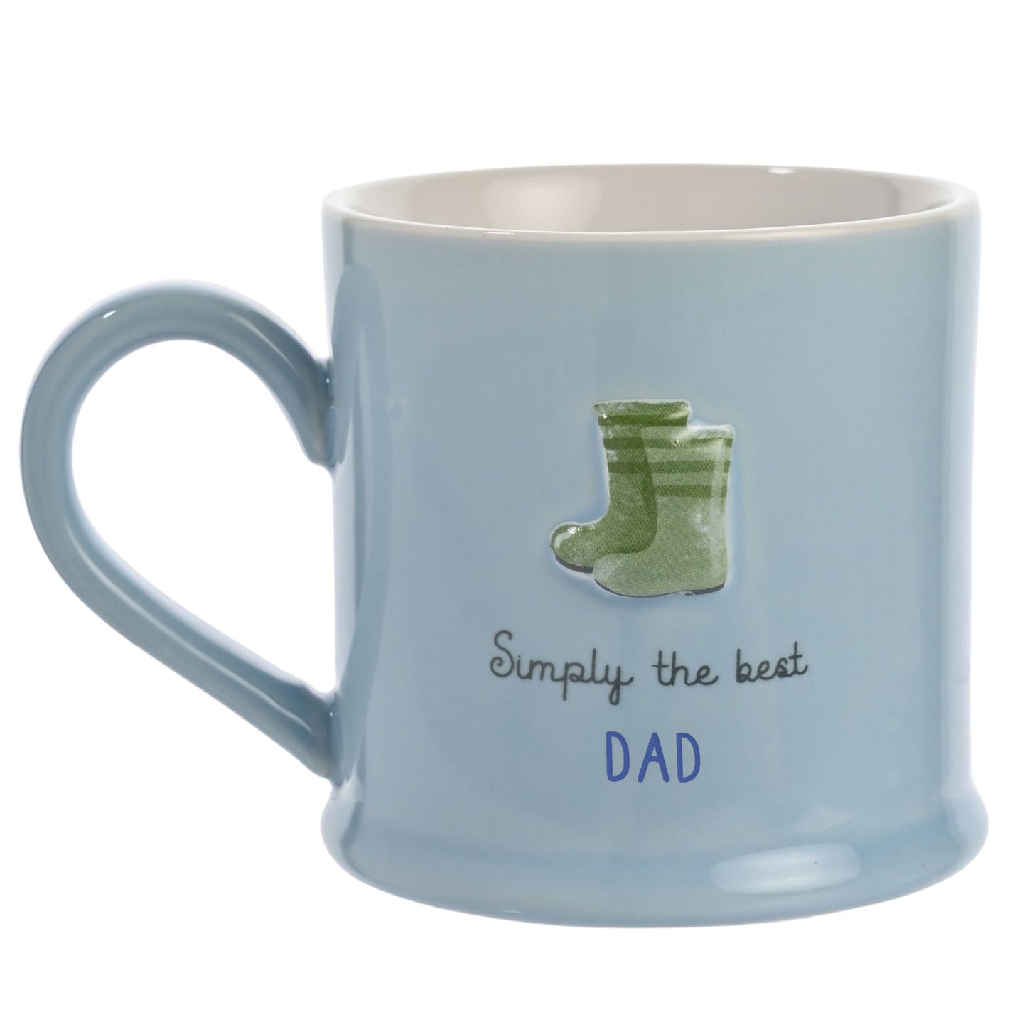 Love Life Embossed Mug - Dad