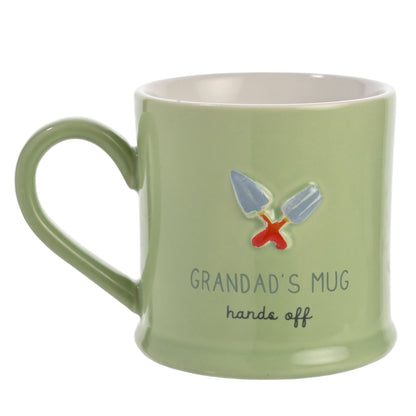 Love Life Embossed Mug - Grandad