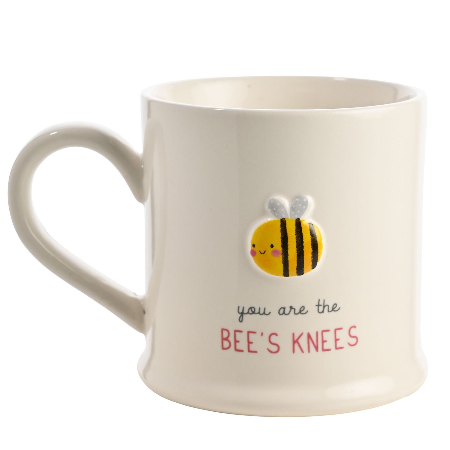 Love Life Embossed Mug - Bees Knees