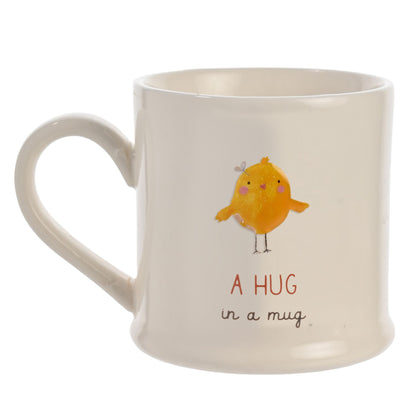 Love Life Embossed Mug - Hug in a Mug