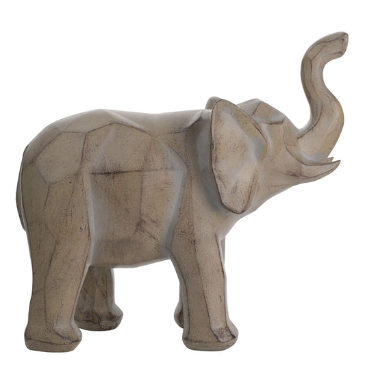 Naturecraft Geometric Playful Elephant Figurine