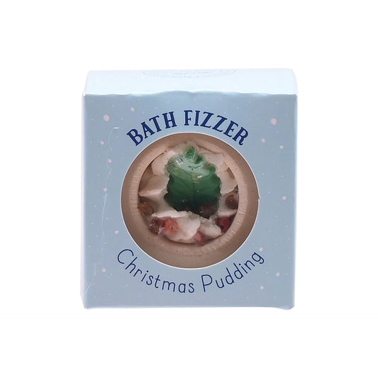 Christmas Pudding Fragranced Bath Fizzer