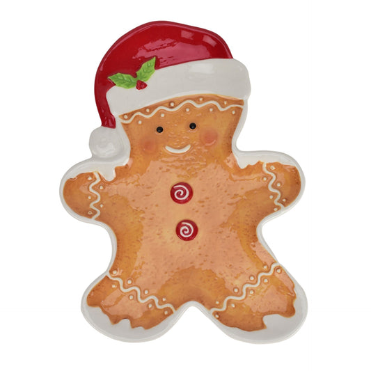 Ceramic Gingerbread Plate